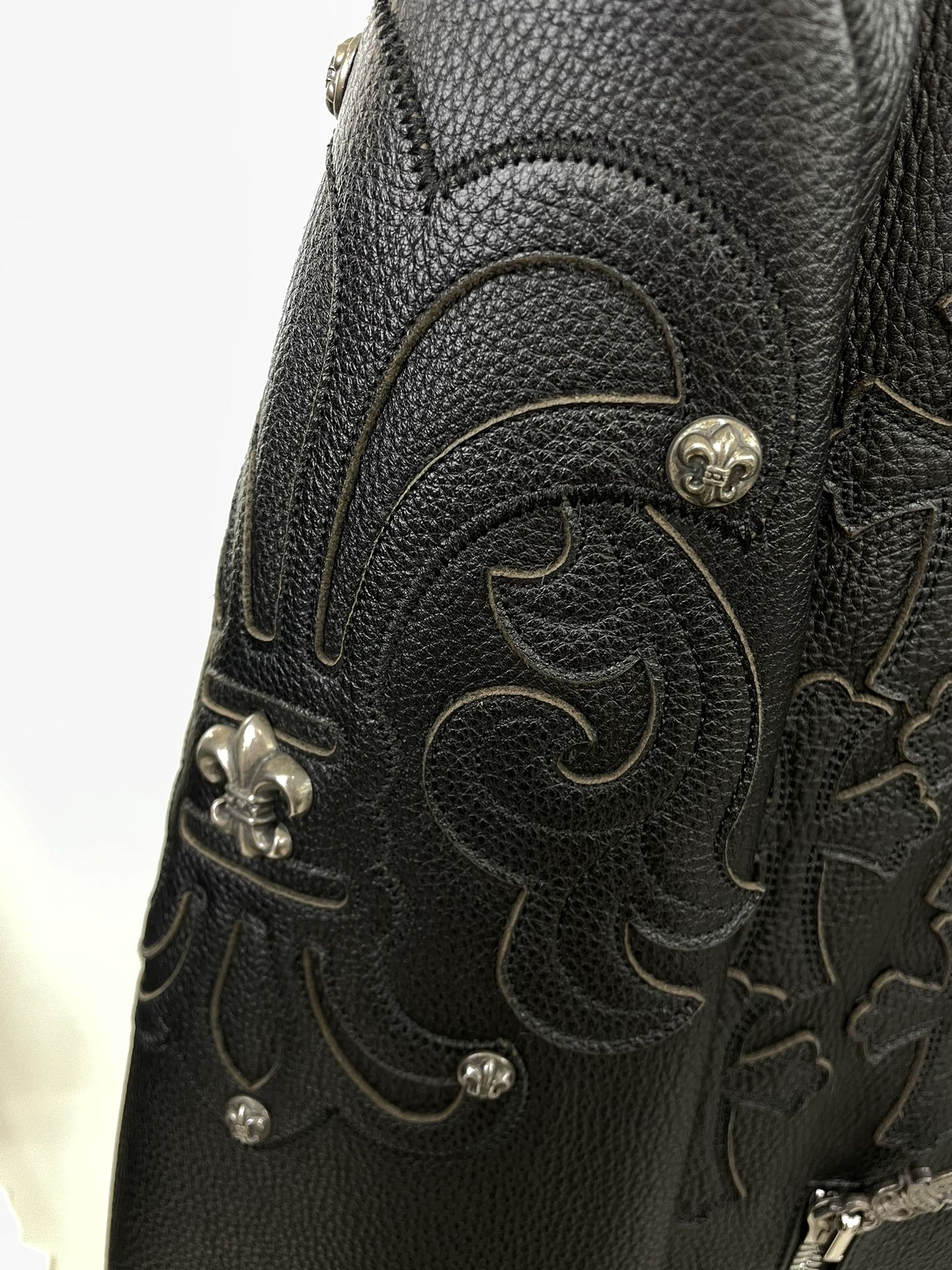 Chrome Heart Leather Jacket