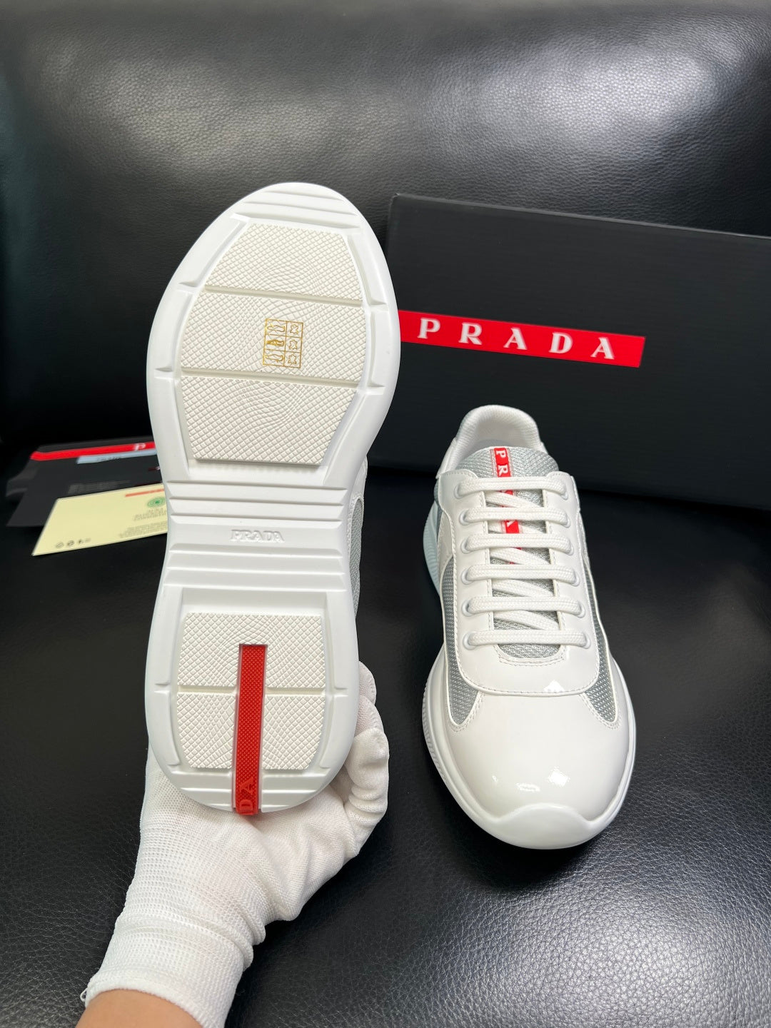 Prada Patent Leather American Cup