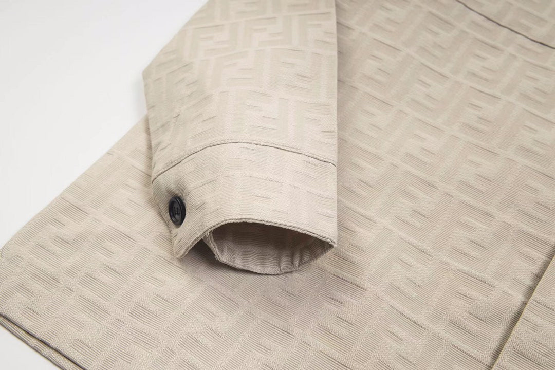 Fendi Jacquard Shirt Jacket
