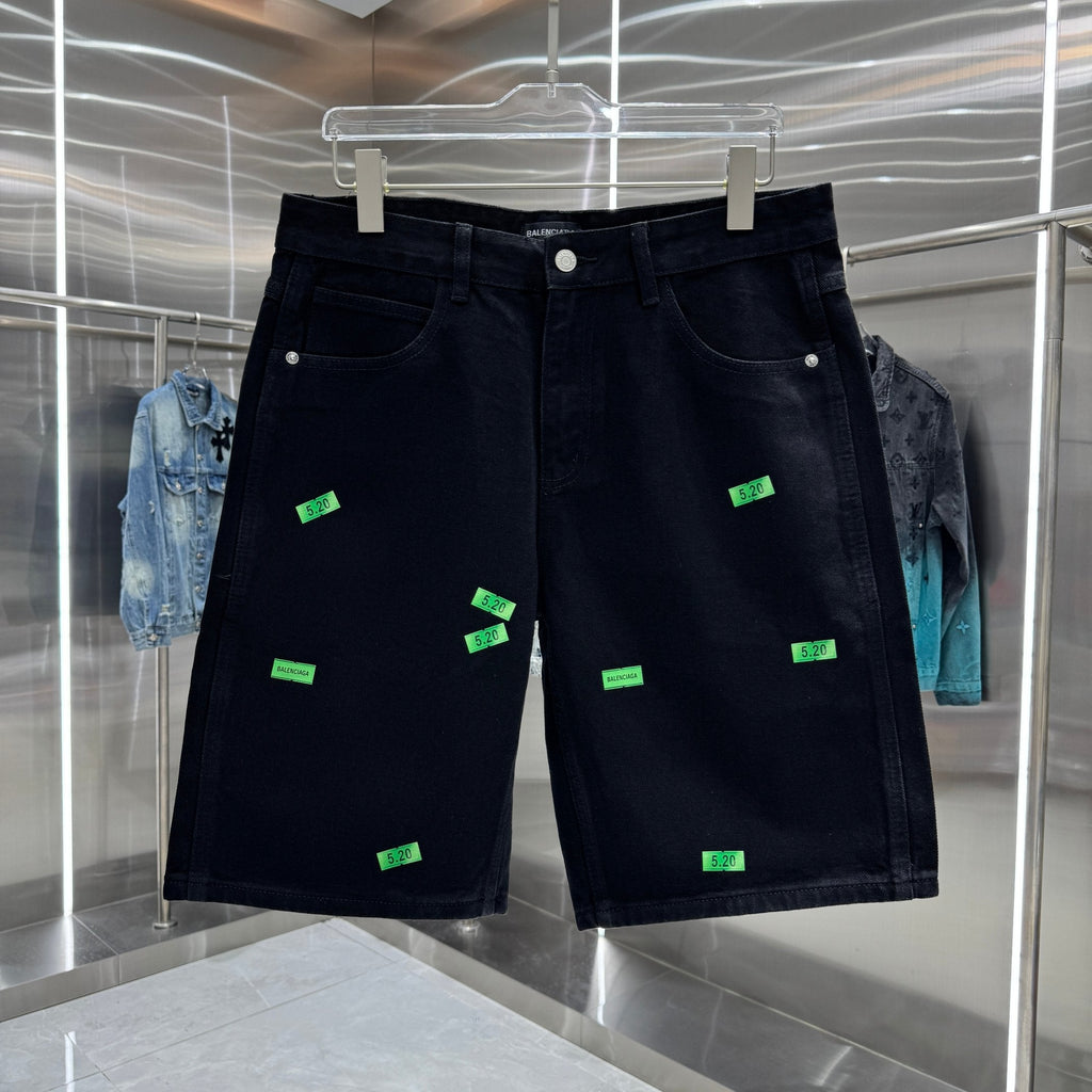 Balenciaga Denim Shorts