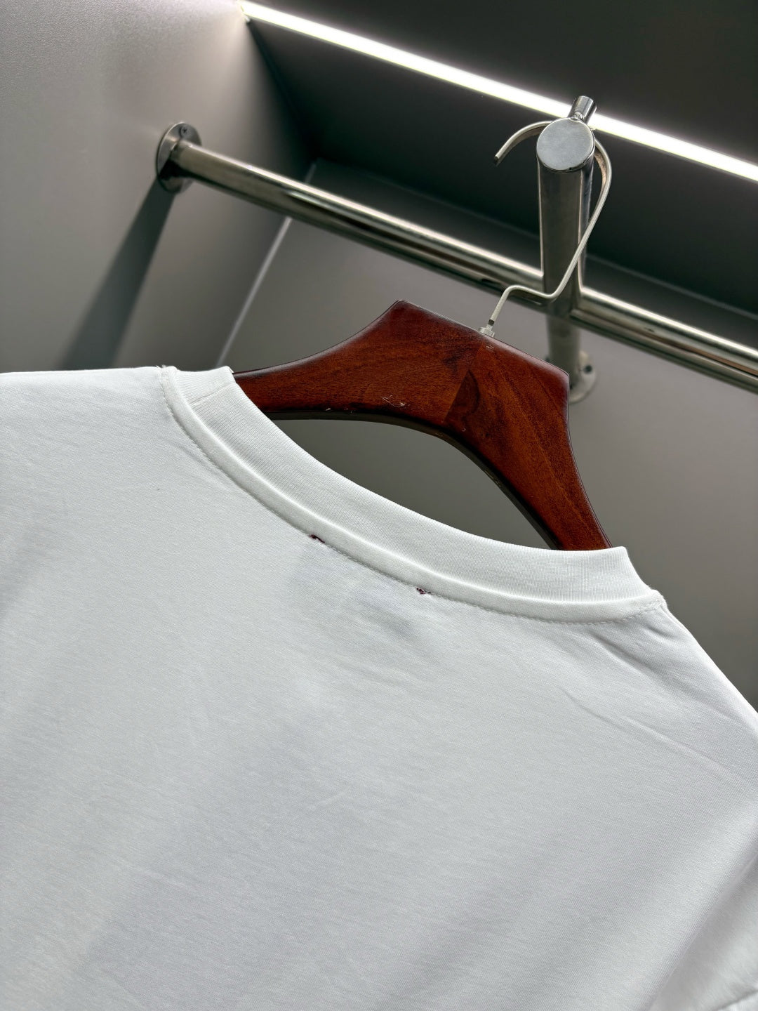 Gucci Ribbon Print Cotton T-Shirt