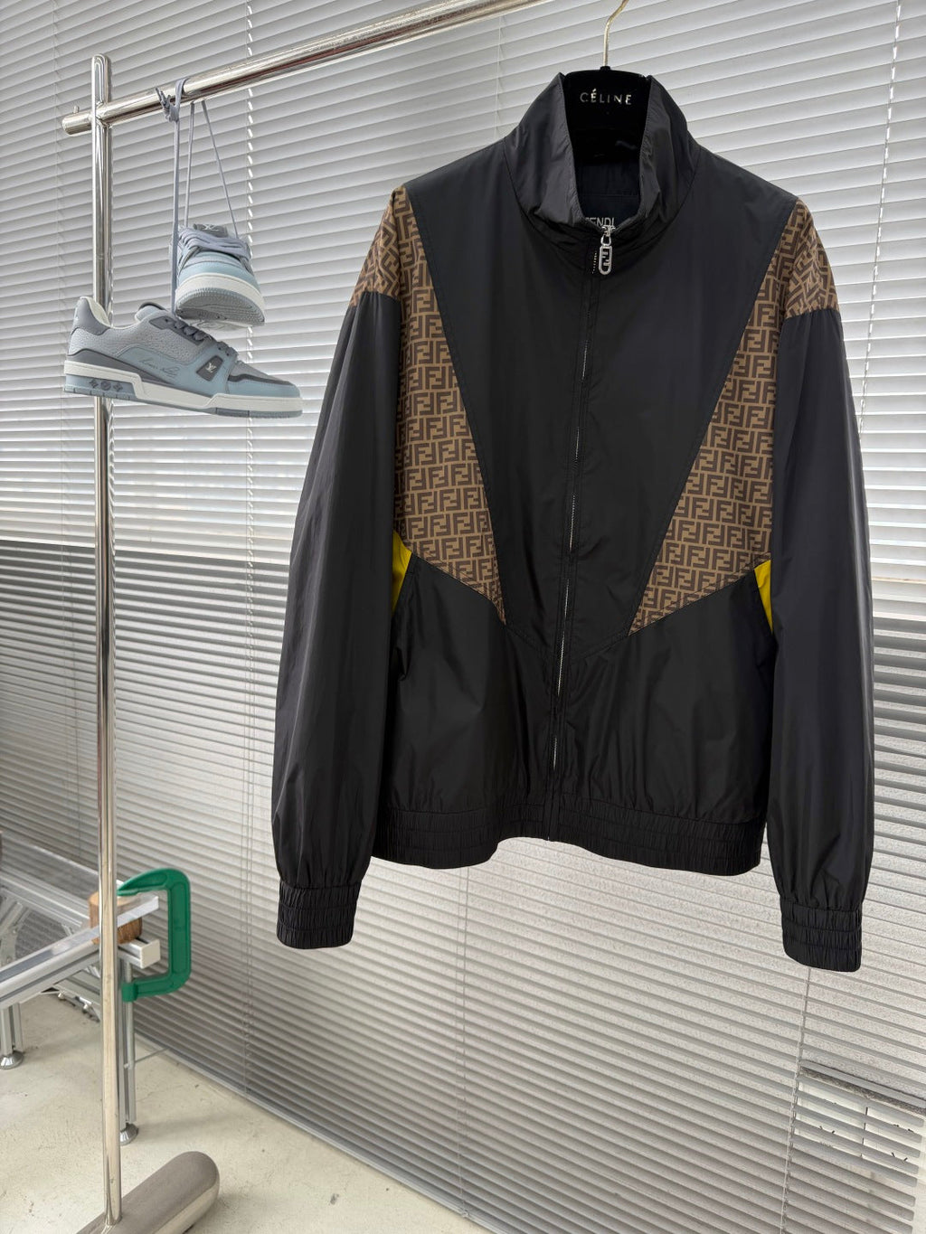 Fendi Stand Collar Jacket