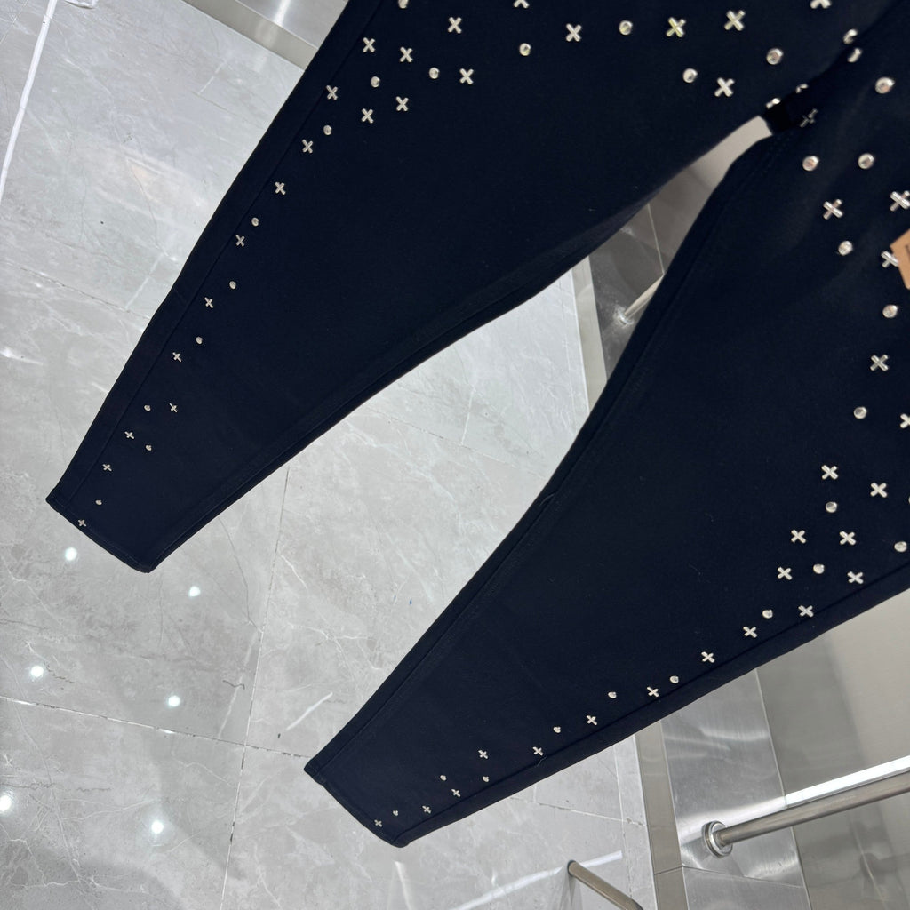 Ksubi Embroidered Fitted Jeans