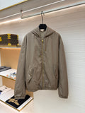 LV Gravure Embossed Cotton-Padded Jacket