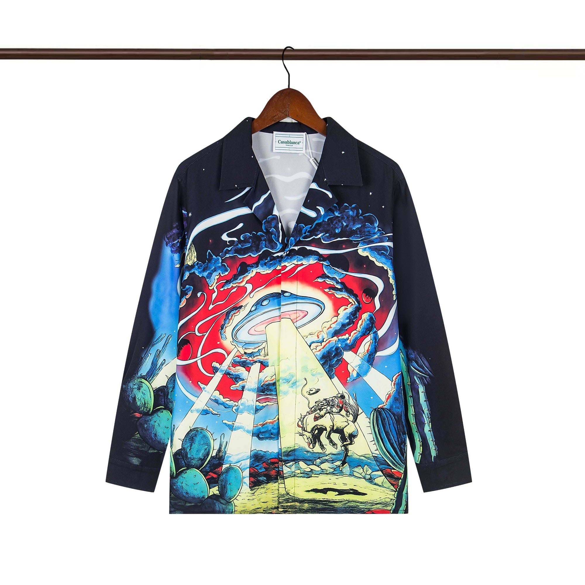 Casablanca Beachwear Long-Sleeve Shirt