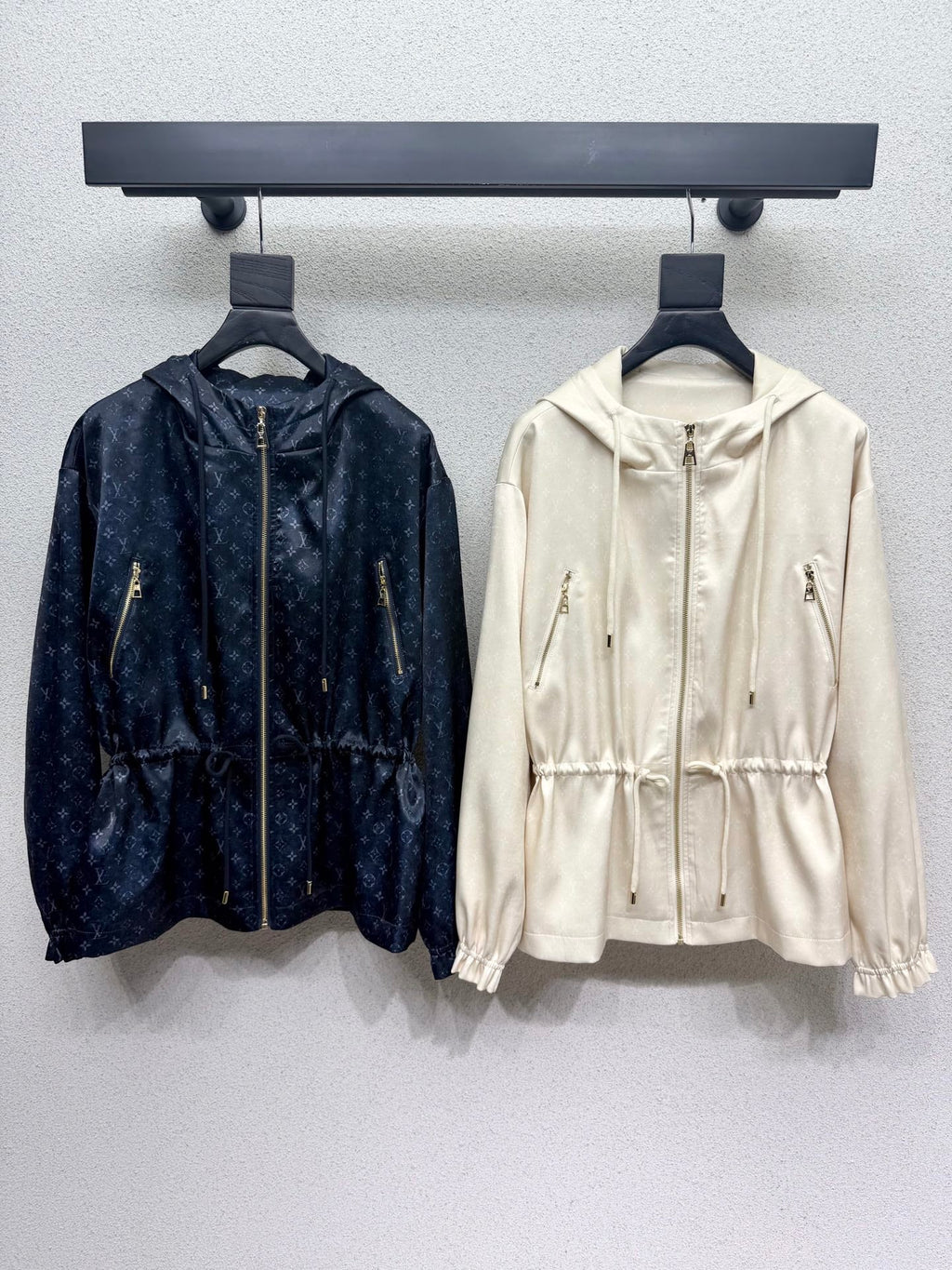 LV Monogram Hooded Jacket- Women's