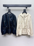 LV Monogram Hooded Jacket- Women's