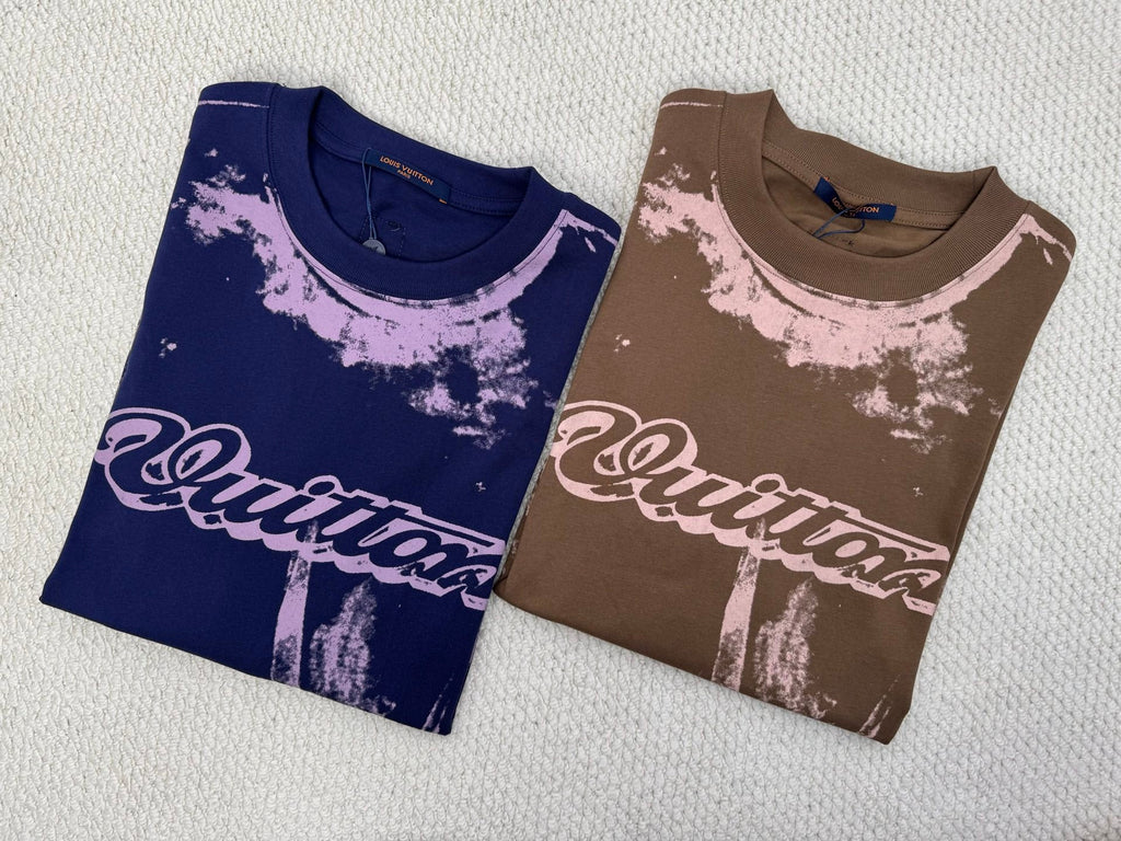 LV Wash Tie-Die T-Shirt