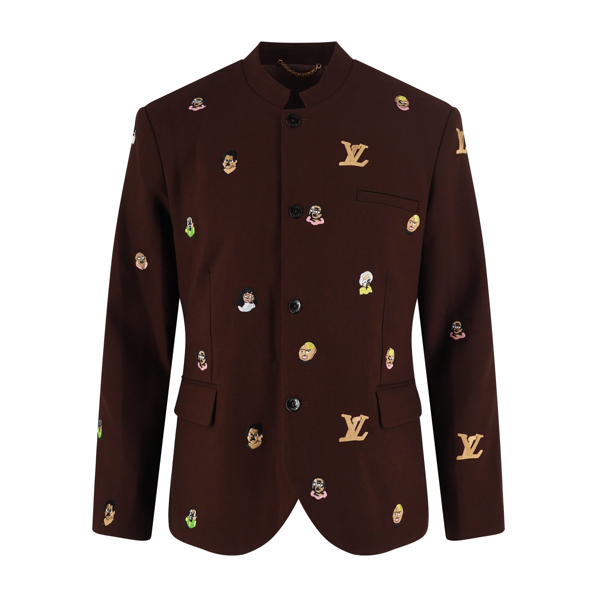 LV Portrait Embroidered Jacket