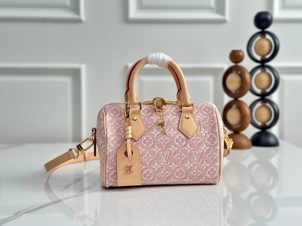 LV 20 Jacquard Handbag