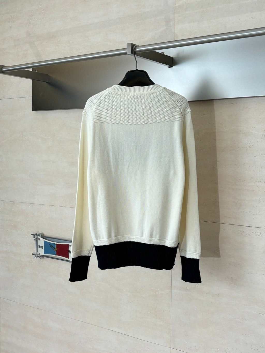 Dior Embroidered Wool Knit Sweater