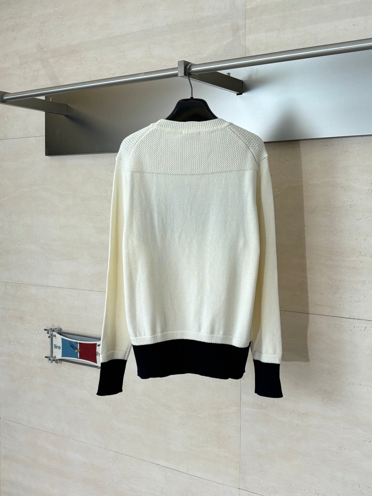 Dior Embroidered Wool Knit Sweater