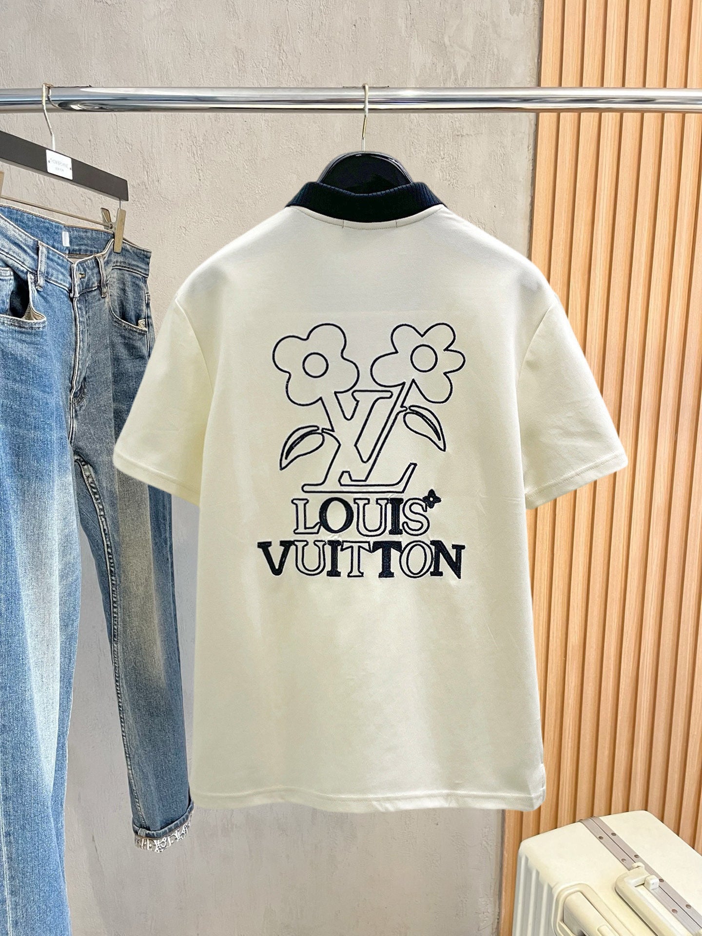 LV Embroidered Polo Shirt
