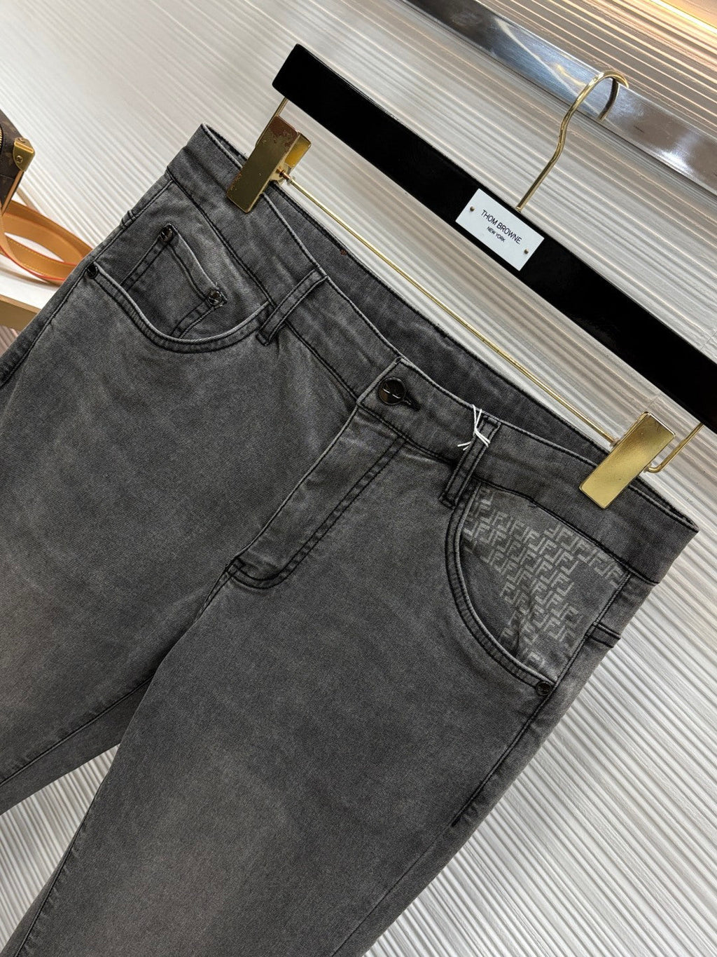 Fendi Fitted Denim Jeans