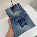 Givenchy Denim Slim Fit Straight Leg Jesns