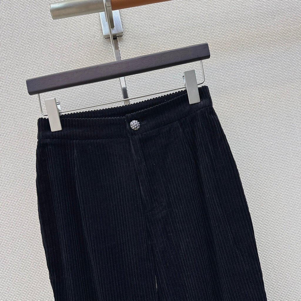 Chanel Corduroy Pants - Women's