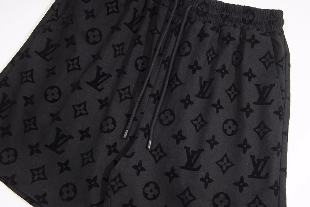 LV Flocked Shorts