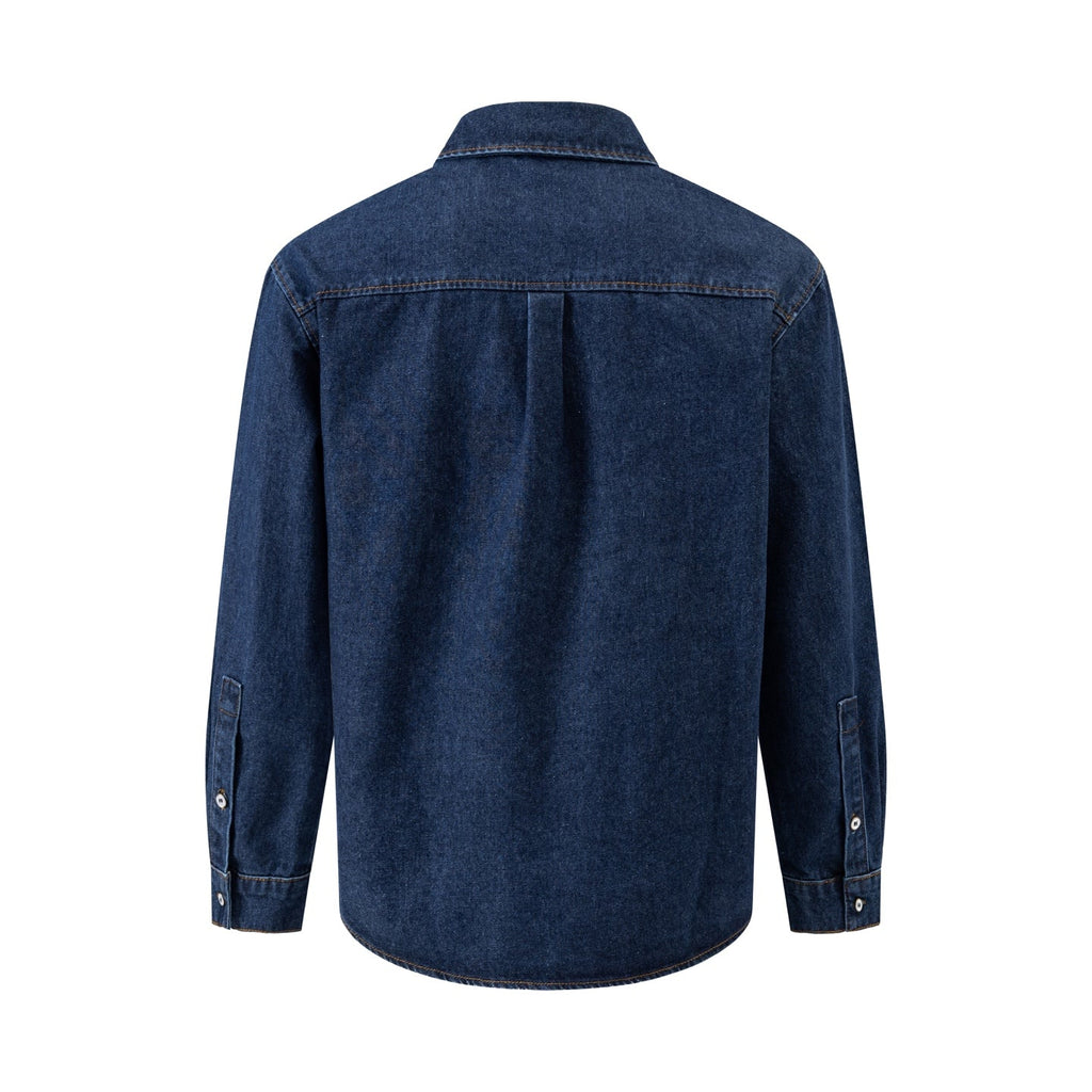 LV Denim Long Sleeve Shirt
