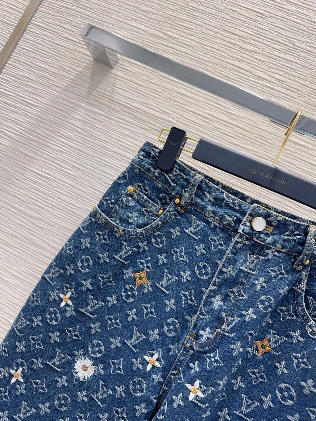 LV Denim Pants - women's