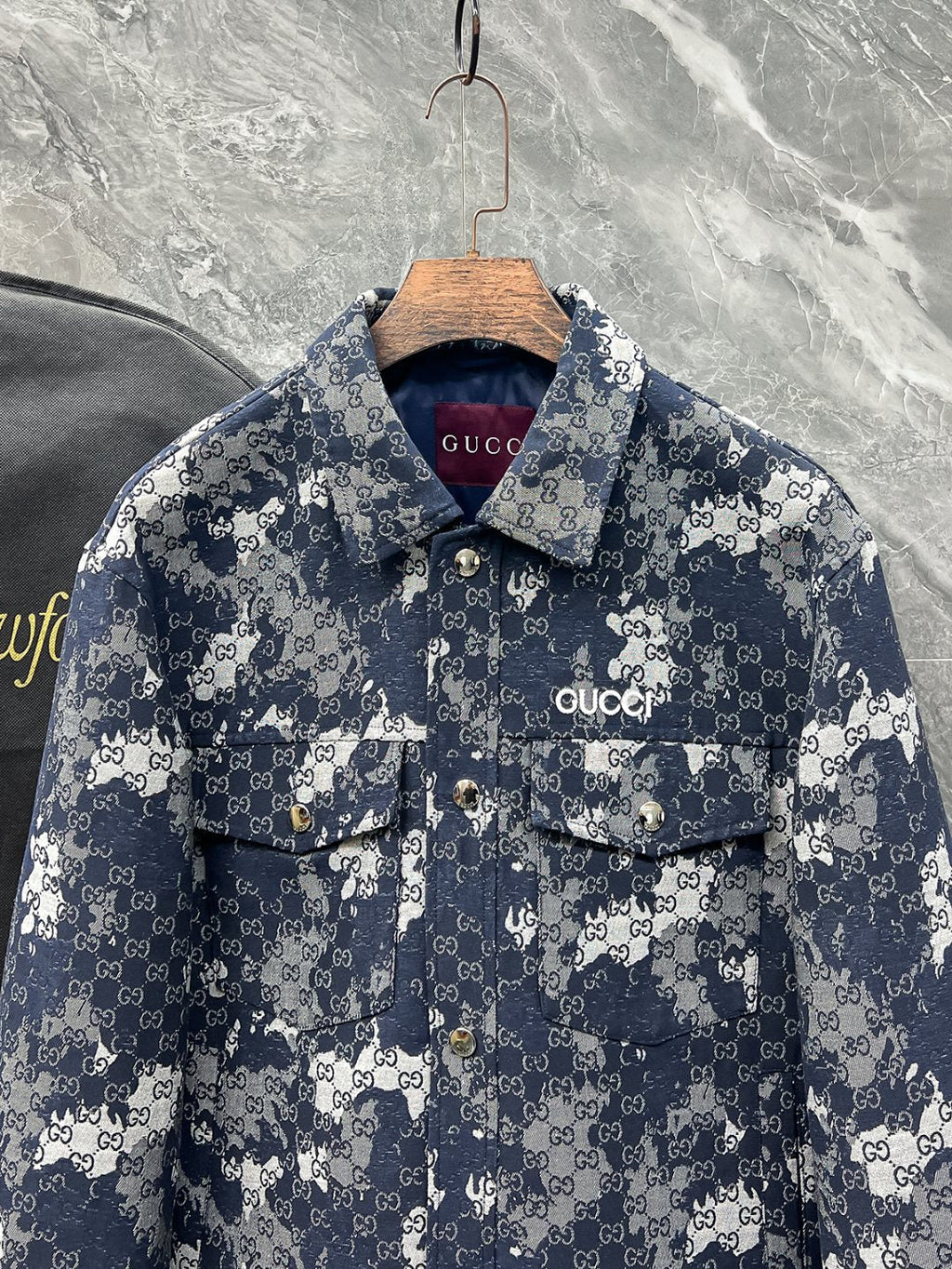 Gucci Jacquard Embroidered Jacket
