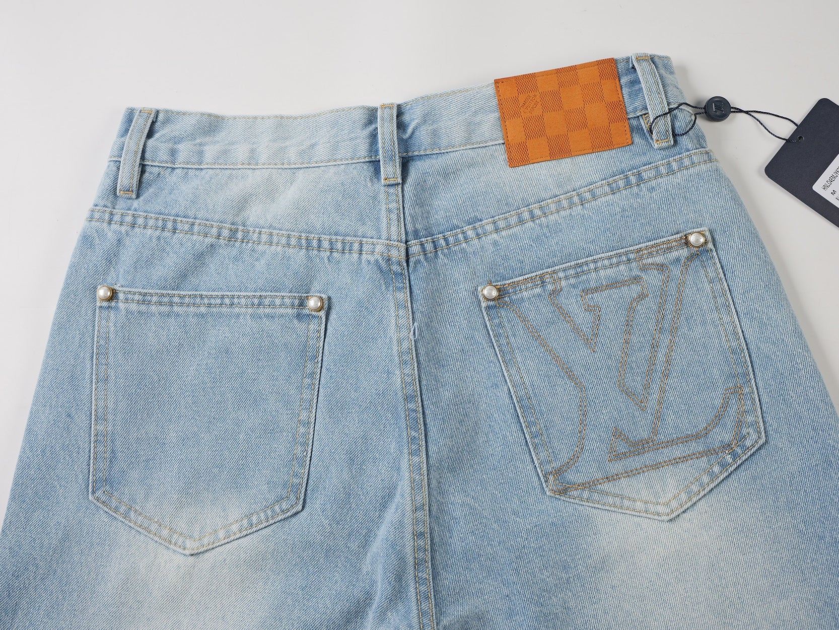 LV Denim Shorts