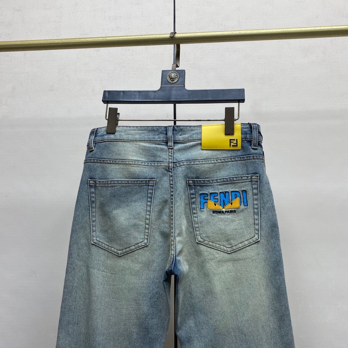 Fendi Slim Fit Straight-Leg Jeans