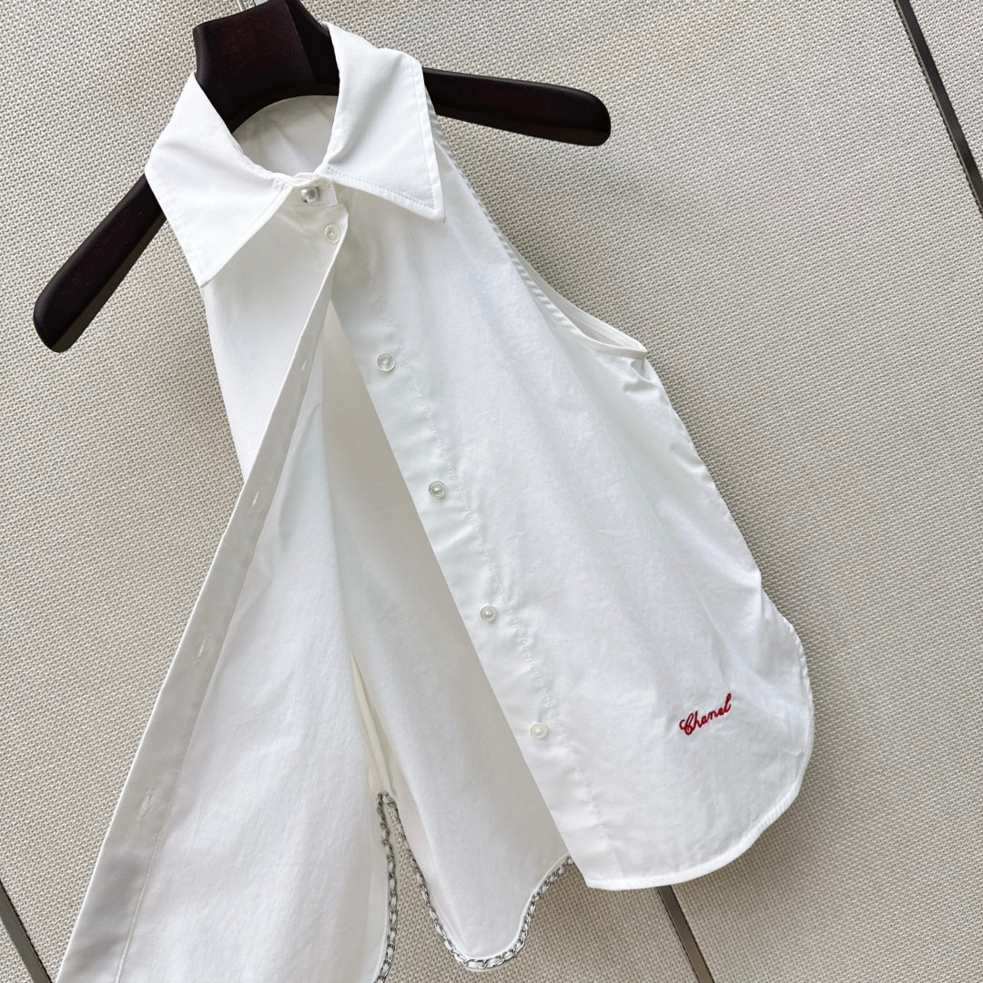 Chanel Sleeveless Shirt