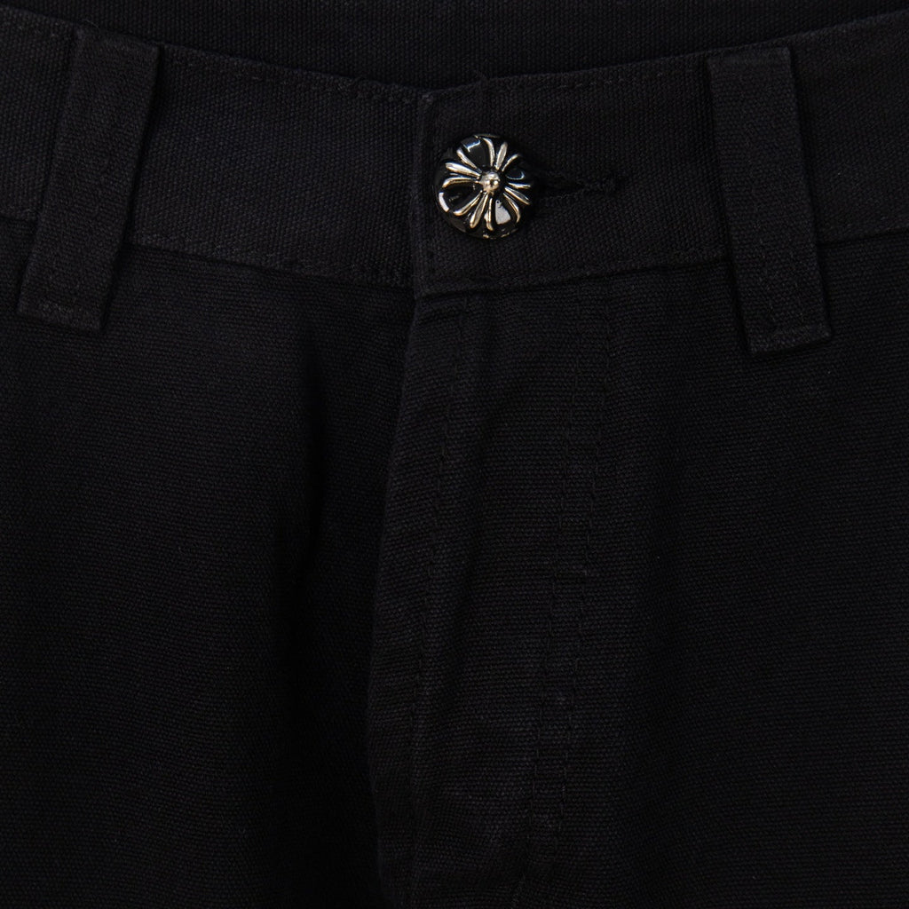 CH Logging Patchwork Leather Washed Jeans