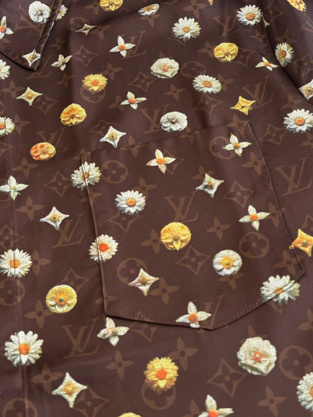 LV Monogram Daisy Print Shirt