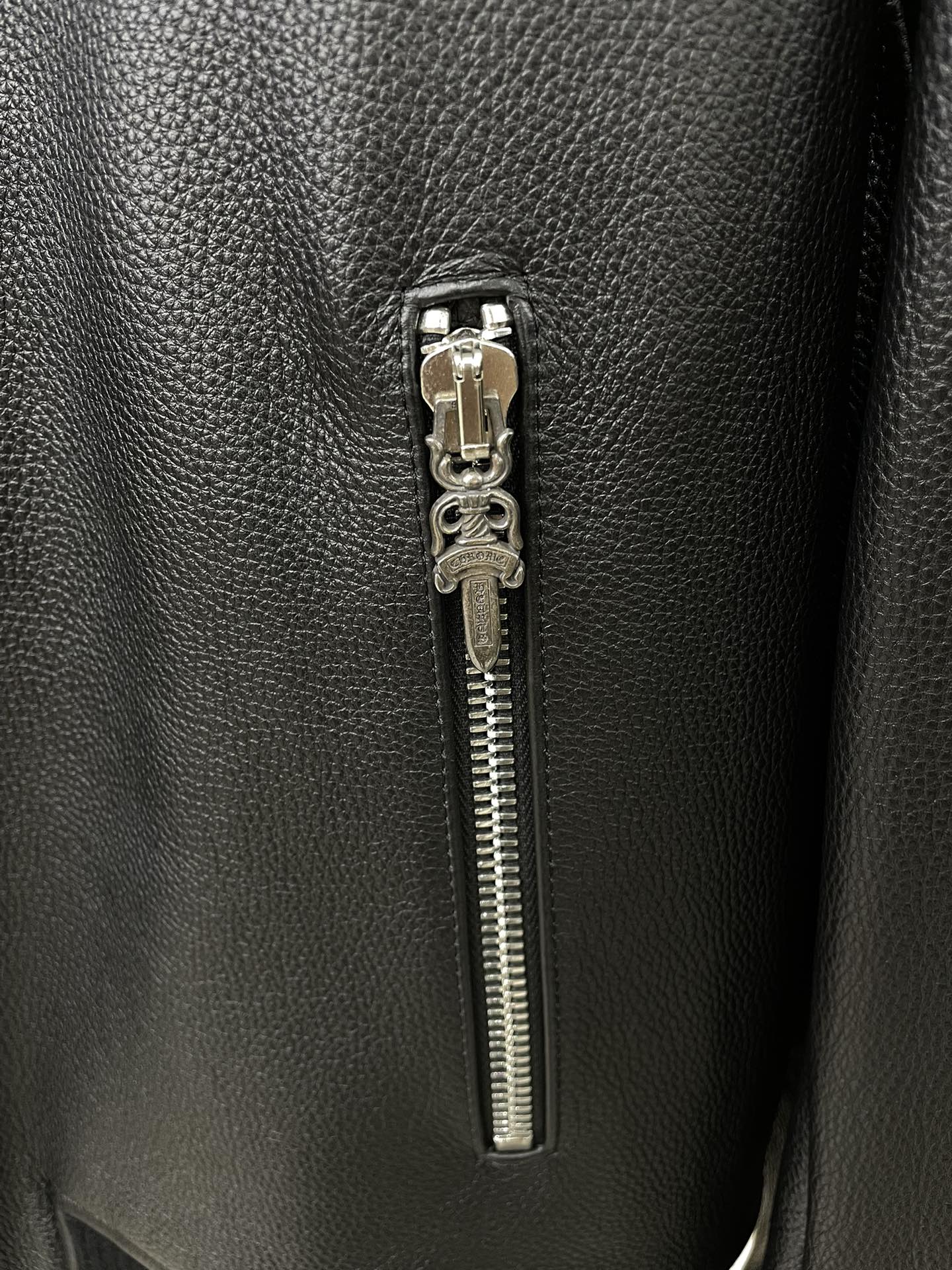 Chrome Heart Leather Jacket