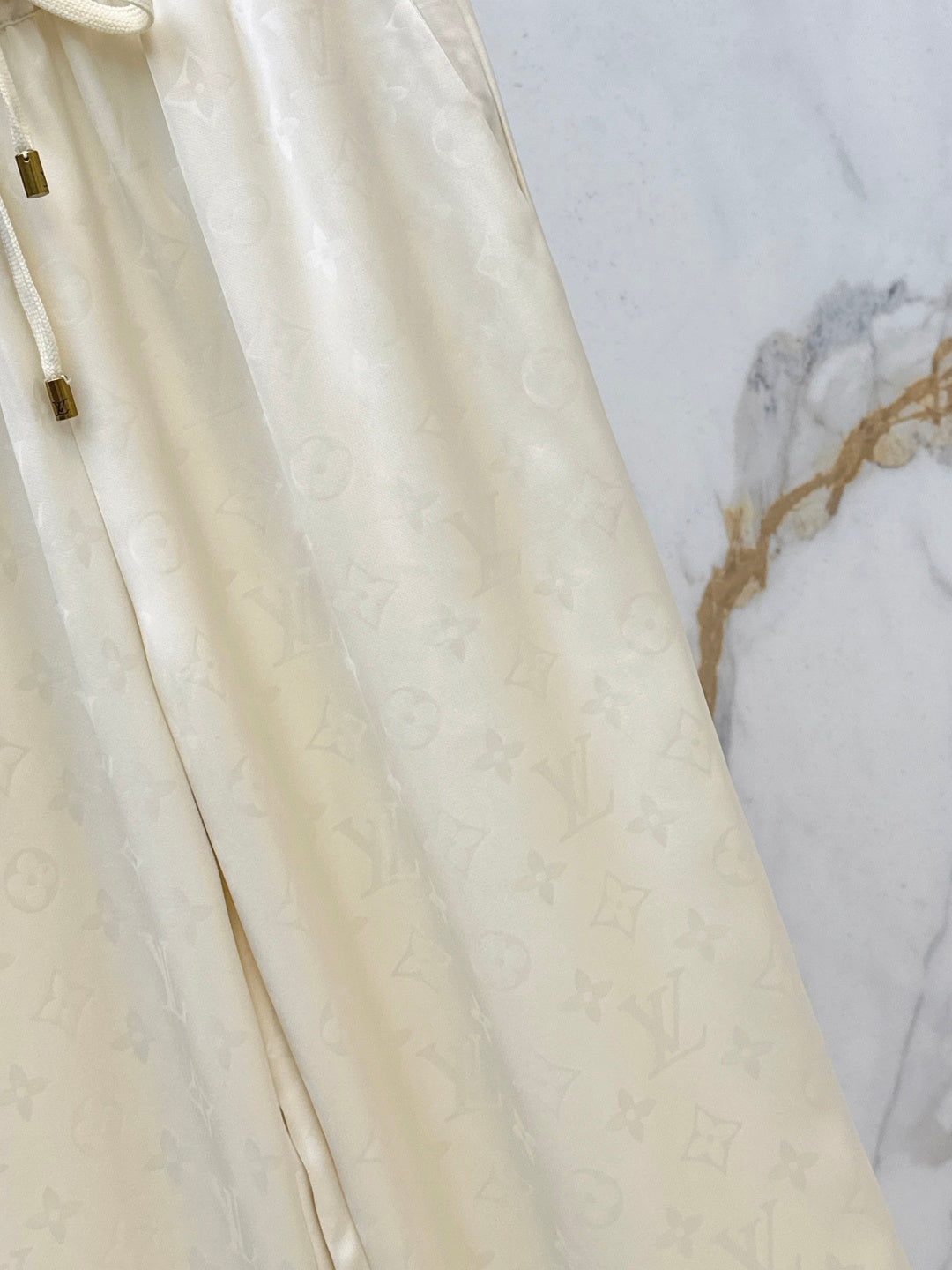LV Monogram Straight Leg Pants