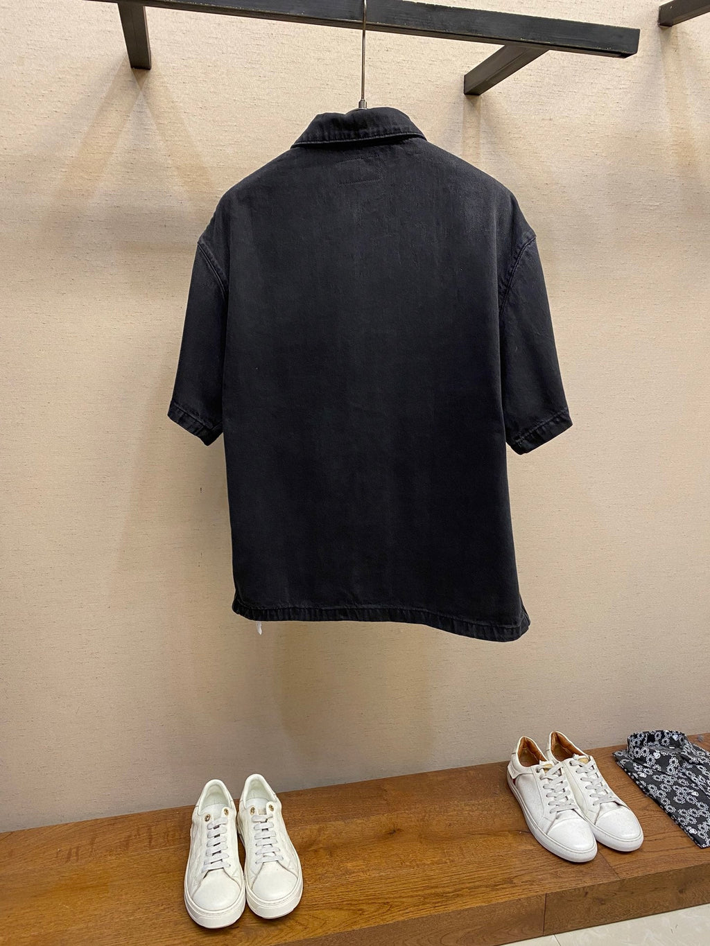 Prada Denim Shirt Sleeve Shirt