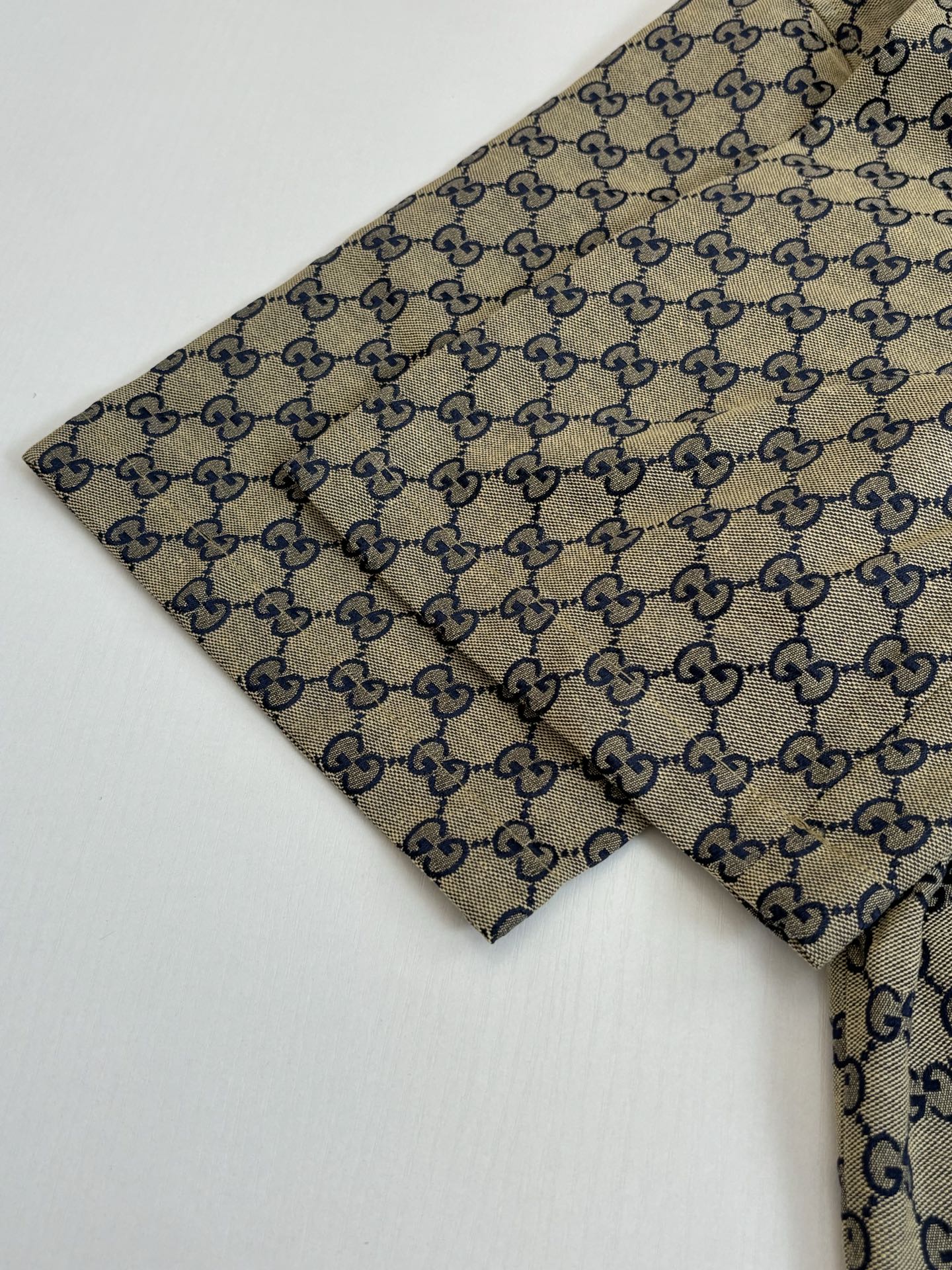GG Double G All-over Jacquard Suit Short-Sleeve Set