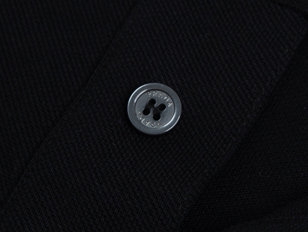 Prada Embroidered Collar Shirt