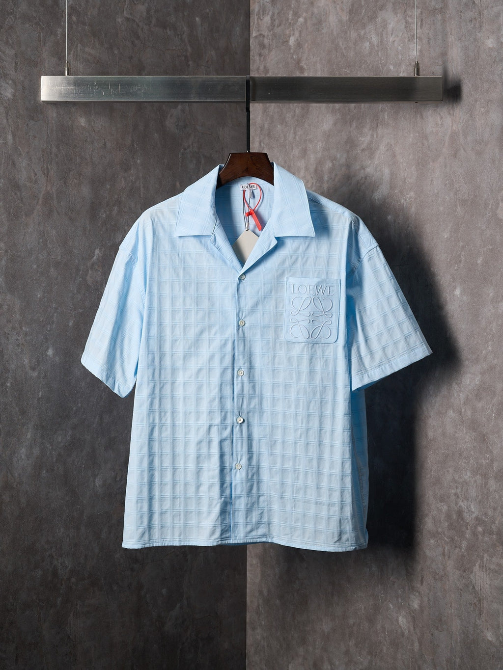 Loewe Embroidered Short Sleeve Shirt