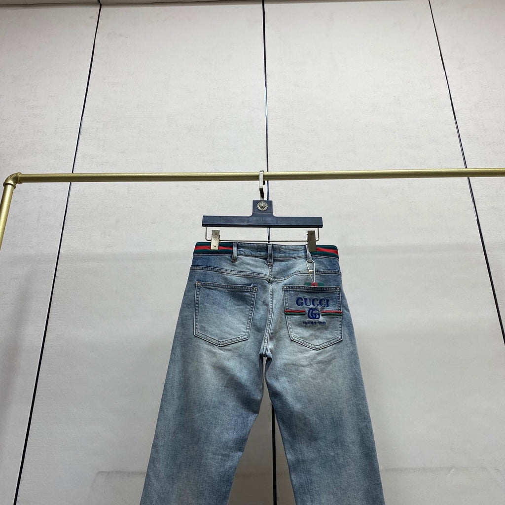 Gucci Denim Jeans Slim fit straight leg