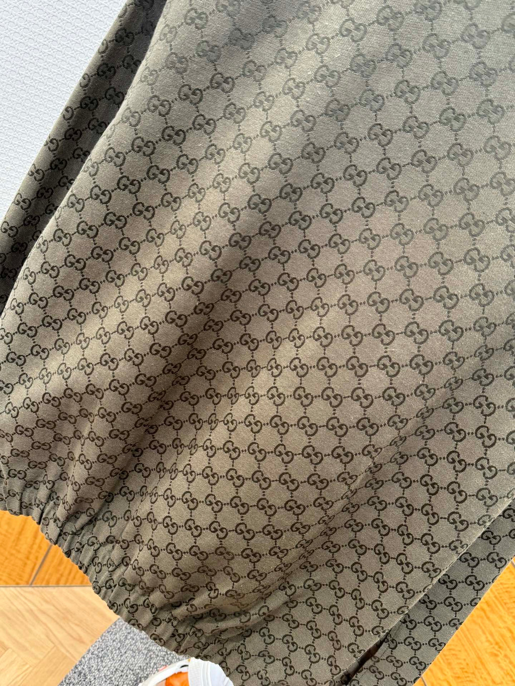 Gucci All-over Print Zip-Up Jacket