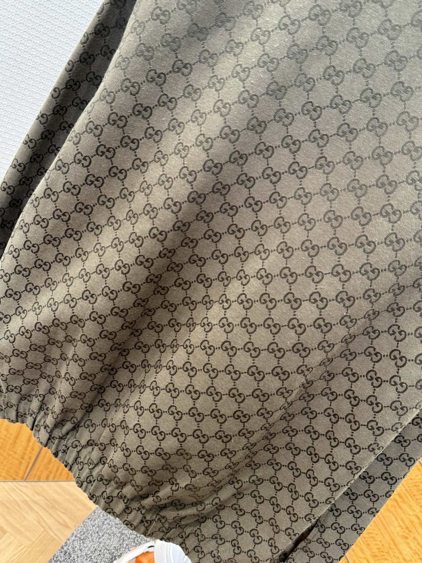 Gucci All-over Print Zip-Up Jacket