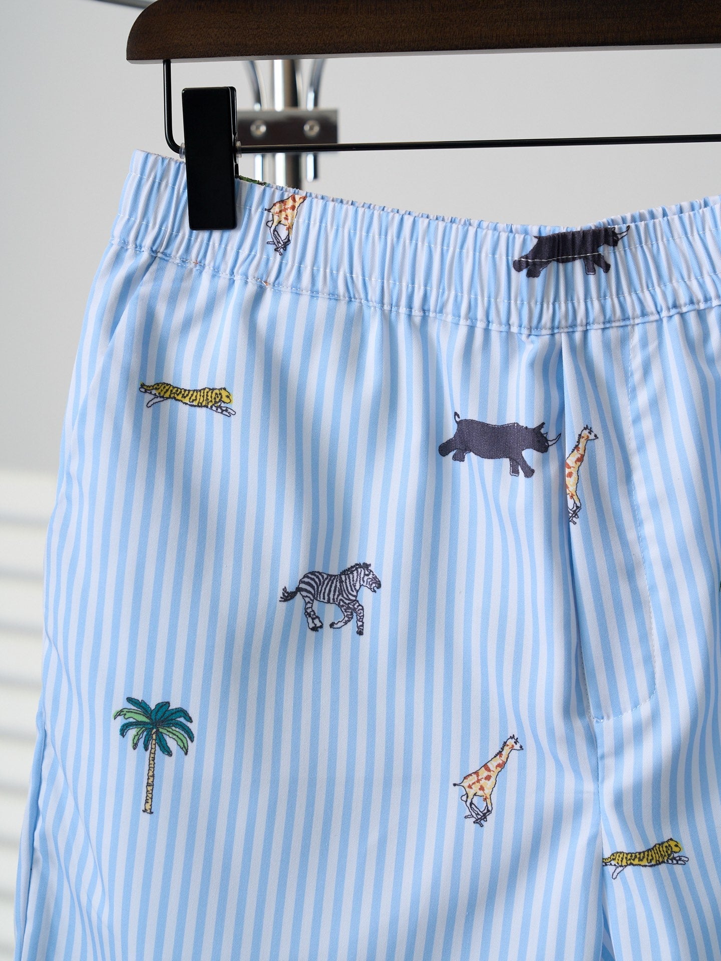 LV Strip/Animal Shorts