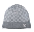 LV BEANIE CHECKERED BOARD