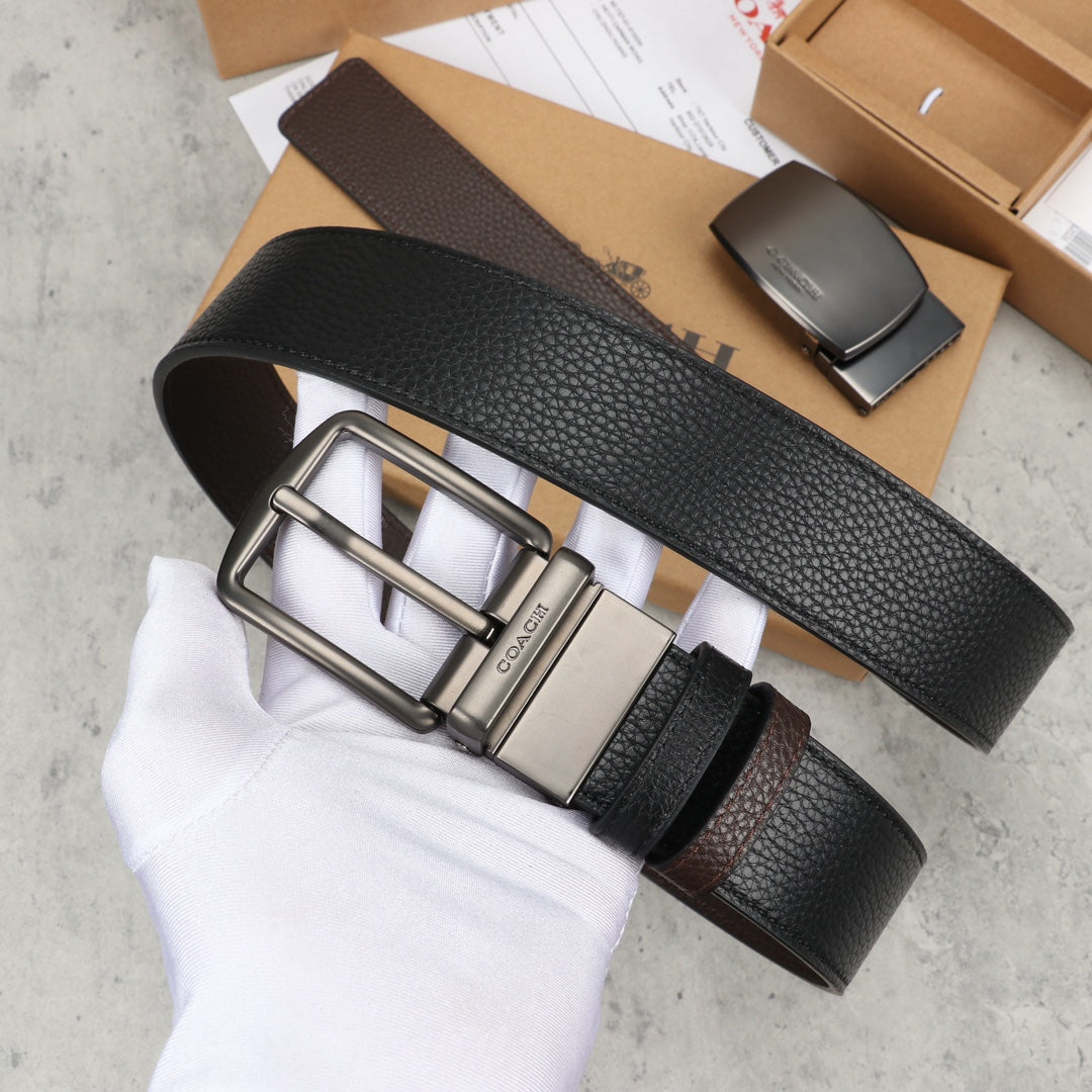 Coach Men's Belt Reversible