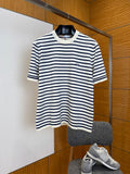 Prada Embroidered Striped Shirt