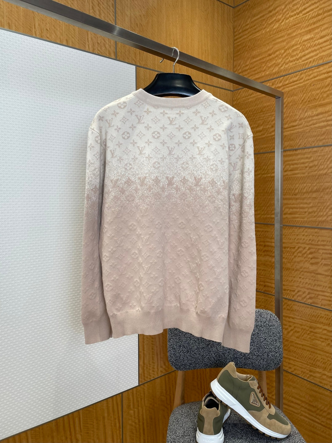 LV Gradient Jacquard Knit Sweater