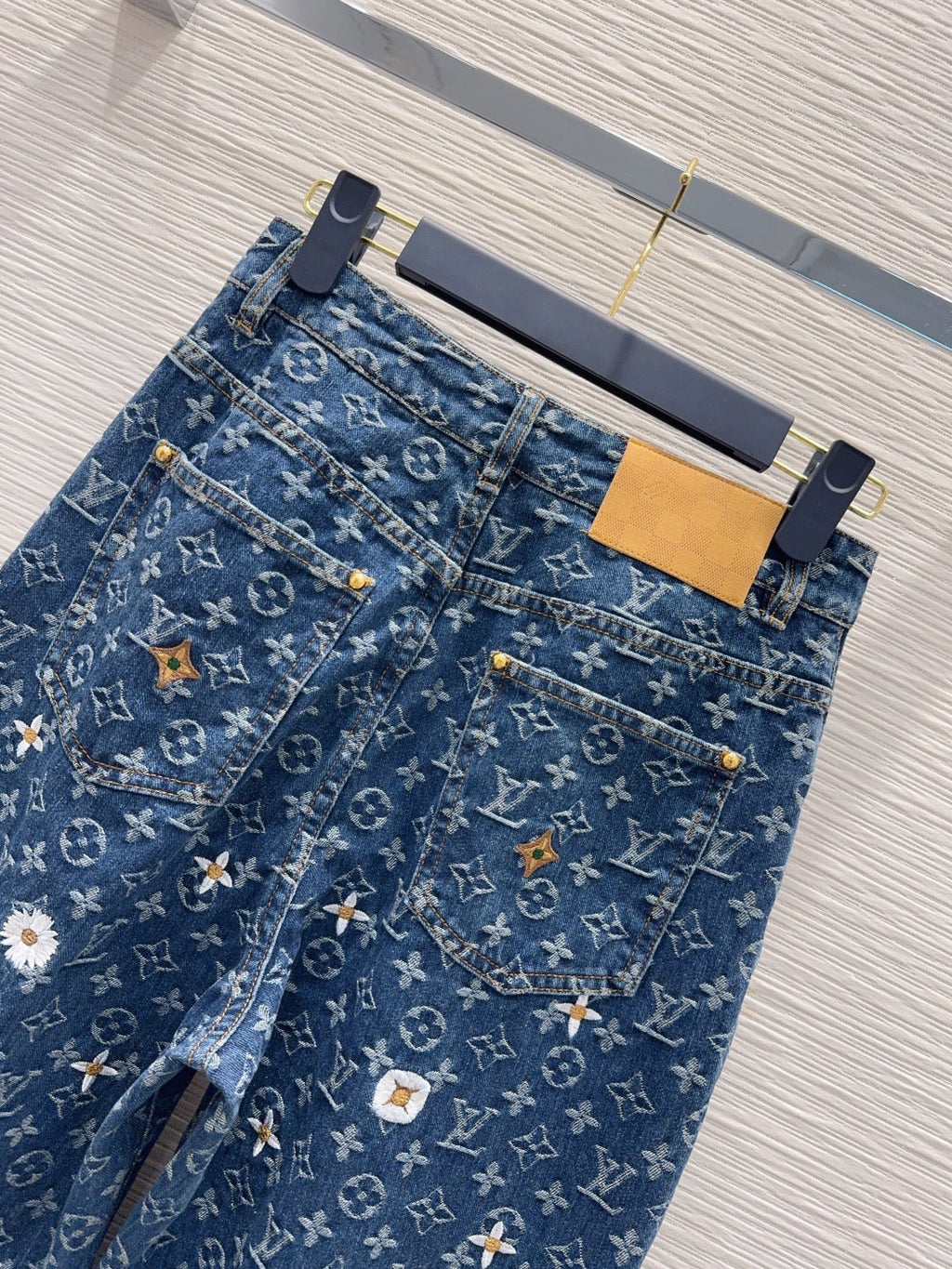 LV Denim Pants - women's