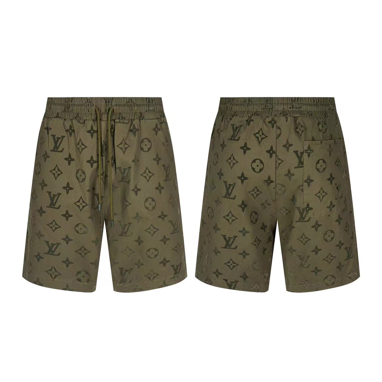 LV Flocked Shorts