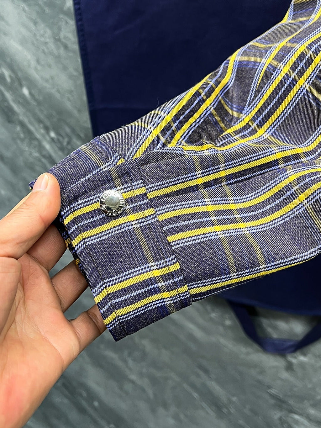 LV Yellow paid Nike Tencel Linen Lapel Jakcet