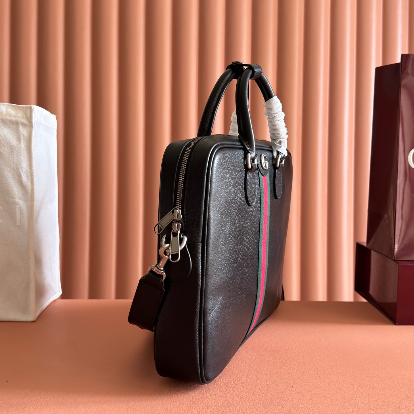 Gucci Briefcase w/Shoulder Strap
