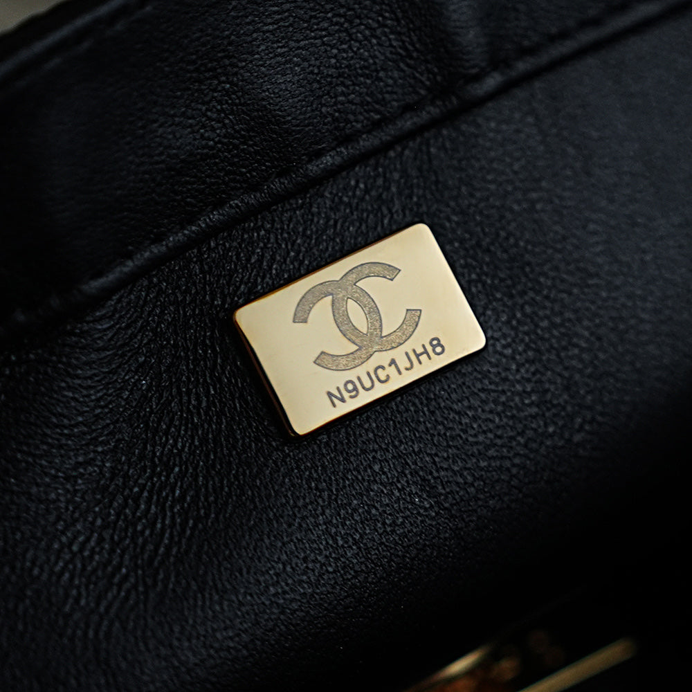 Chanel Emerald Beaded Bag
