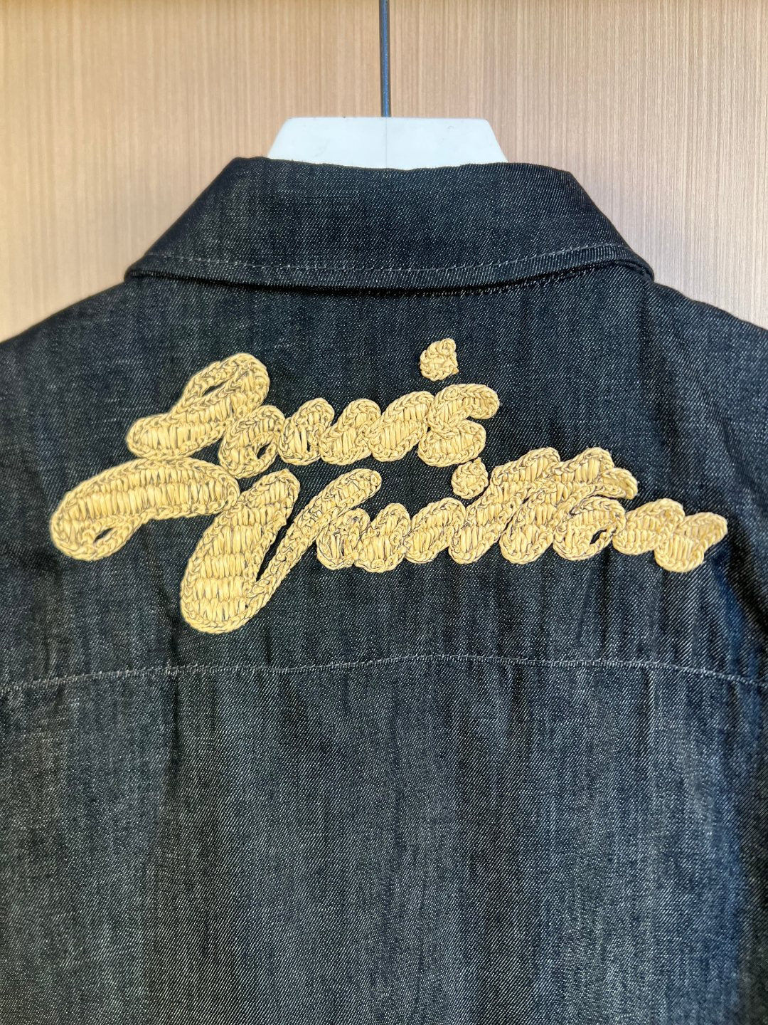 LV Raffia Denim Shirt