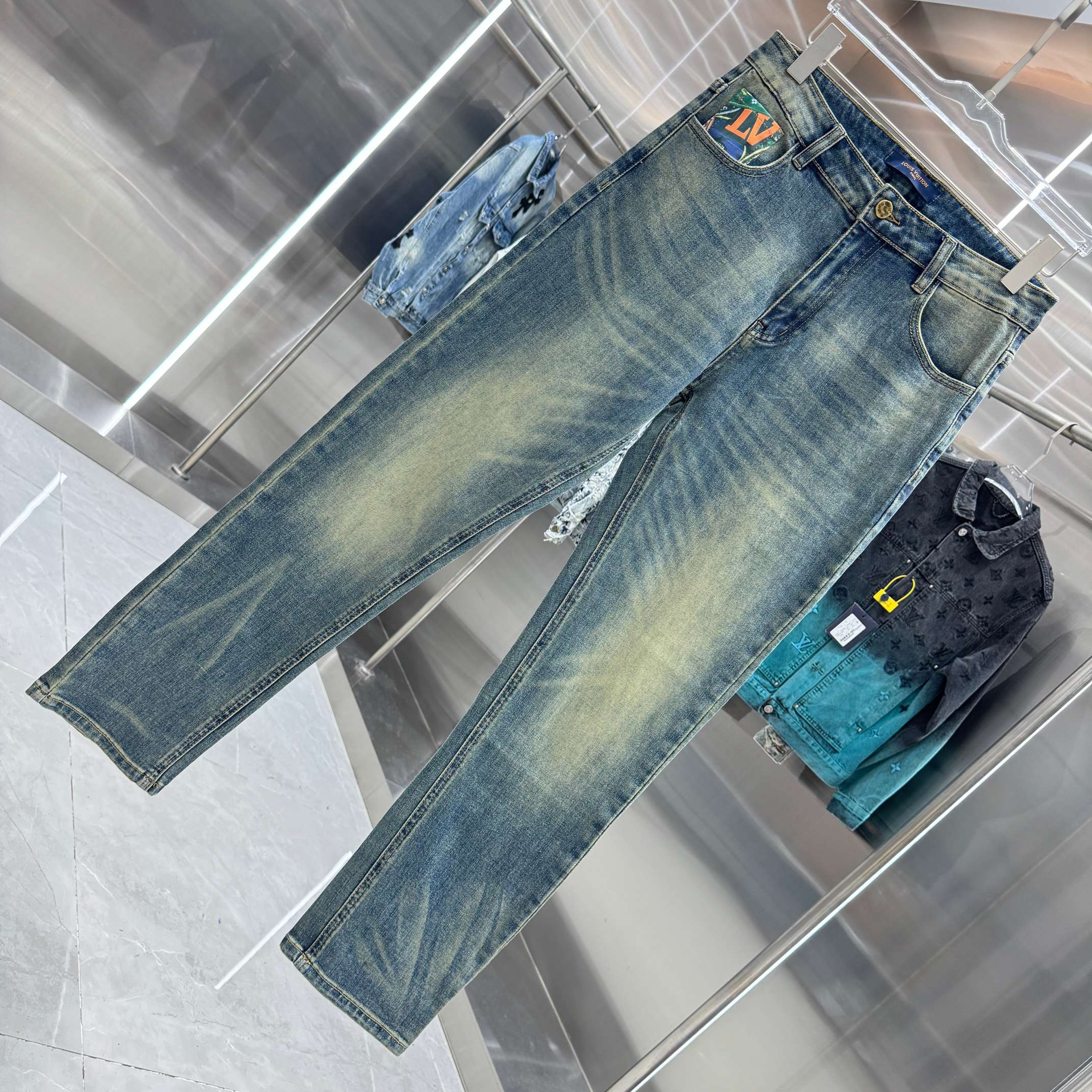 LV Straight-Leg Jeans